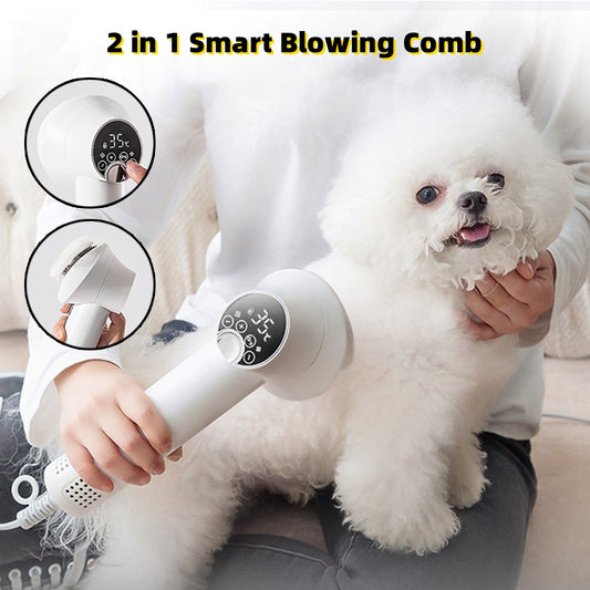 SMART PET HAIR DRYER AND COMB